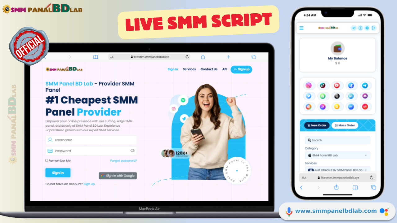 Live SMM Panel Official Script