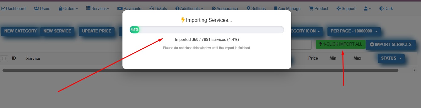 Panel Updated v5.3.3